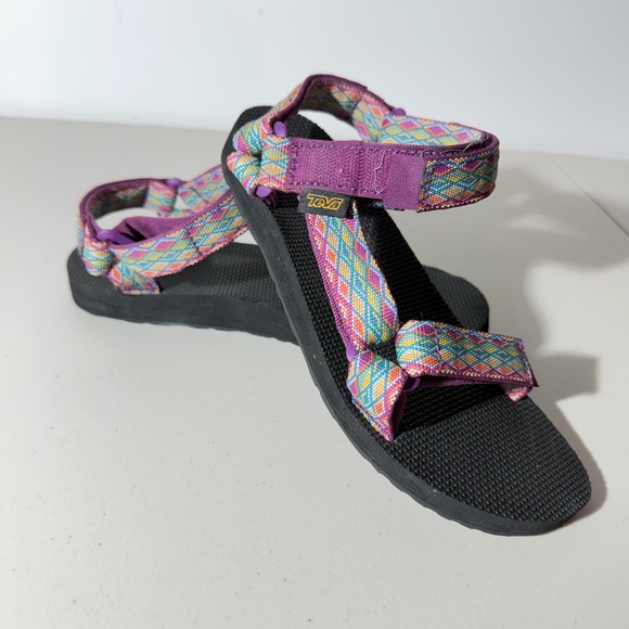 Teva Midform Universal Geometric Sandals Women's Size 7 Gorpcore Boho - Picture 3 of 6